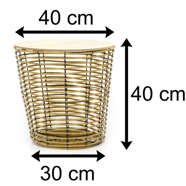 Wire basket store table kmart